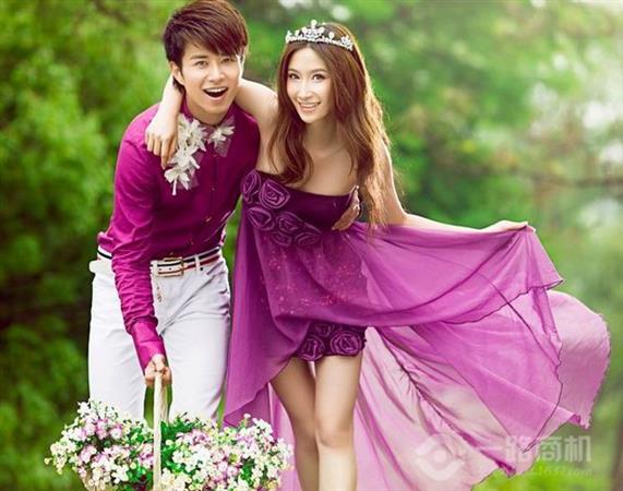 薇薇新娘青岛拍摄