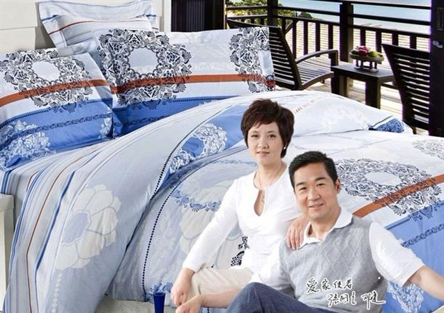 张国立邓婕夫妇联手代言蓝丝羽家纺