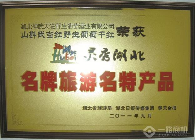 武当红品牌荣誉