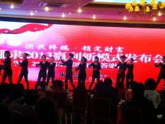  阿娜隸2013盈利新模式發(fā)布會
