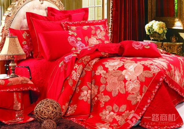 杉杉家纺婚庆床品