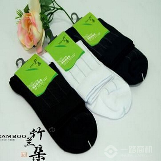 竹兰朵竹纤维袜子