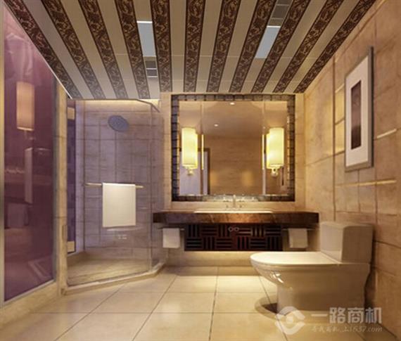 楚楚吊顶加盟店内景