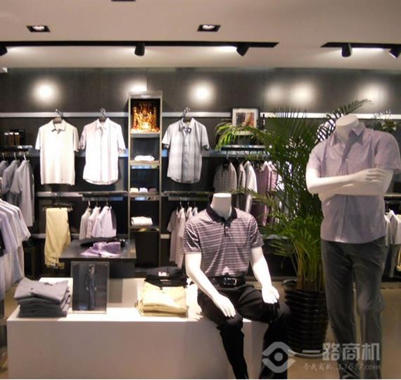 九牧王男装旗舰店内景