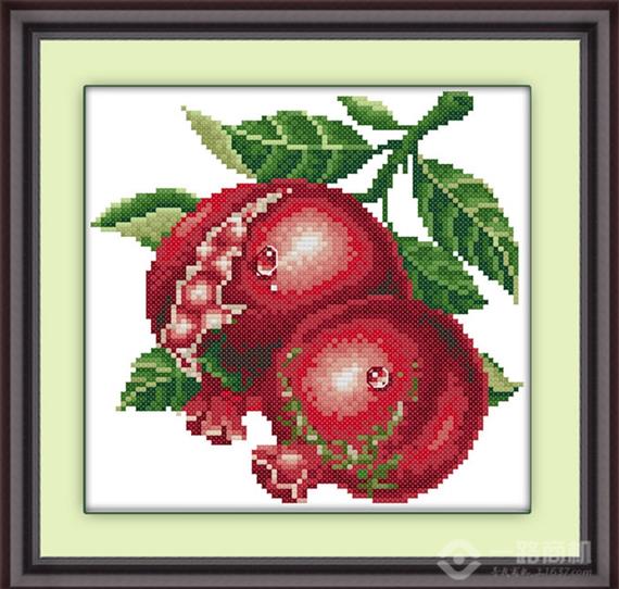 苏格兰情调十字绣