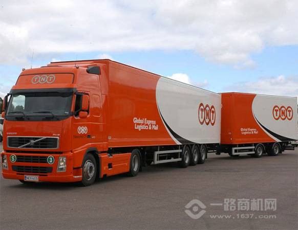 能达快递运输车