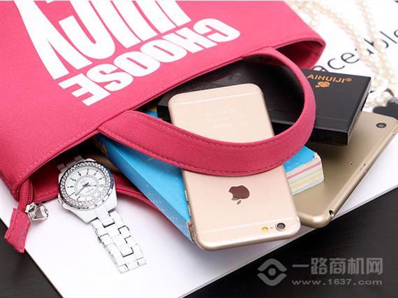 红色恋人手提袋