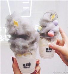 韩国乌云冰淇淋