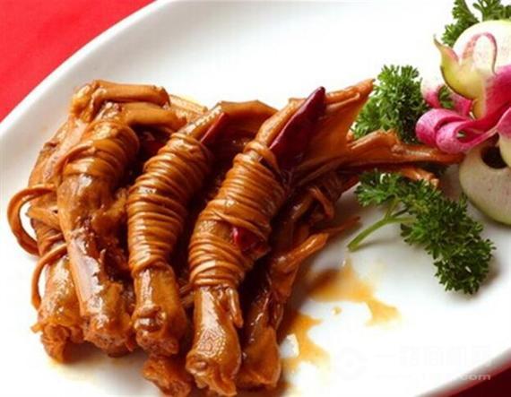 嘎嘎鸭下巴干锅