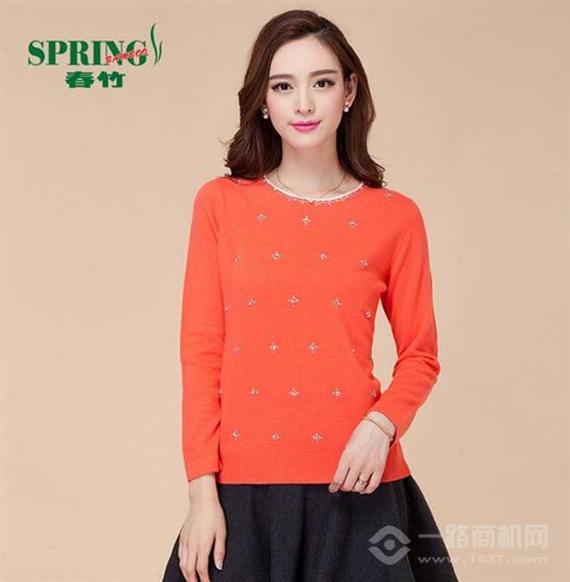 春竹针织衫