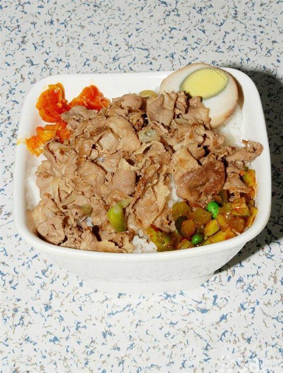 小馋猫烤肉拌饭