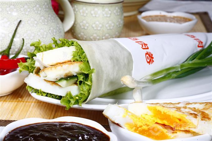 老北京鹵肉卷