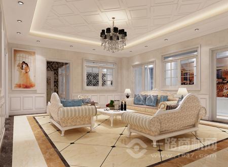 方寸间门窗_客厅效果图