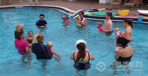 乐游宝宝亲子游泳