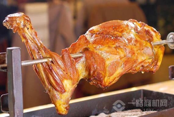 江一湖炭烤羊腿