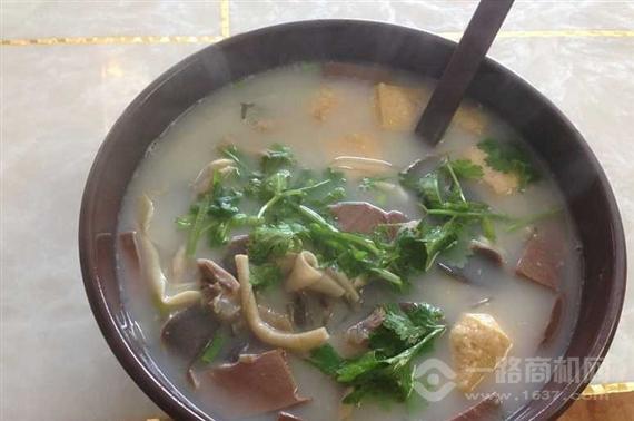 思味坊鸭血粉丝汤