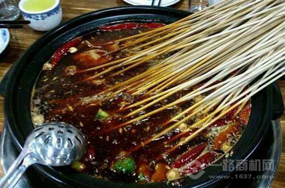 签佰度砂锅串串