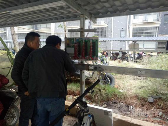 电电充啊电动车智能充电站