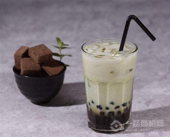 自由自在珍珠奶茶