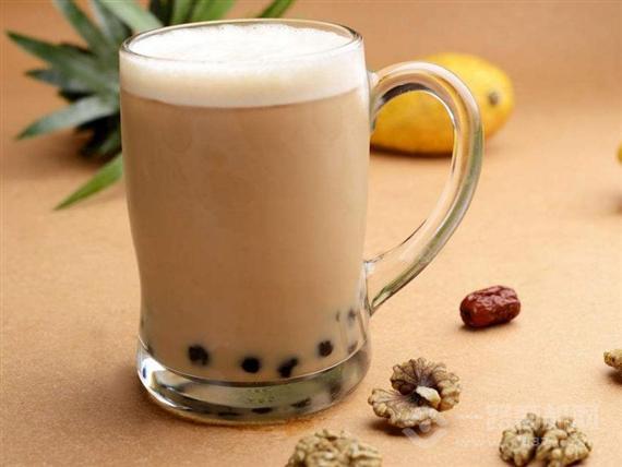 自由自在珍珠奶茶