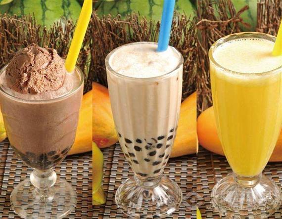 自由自在珍珠奶茶