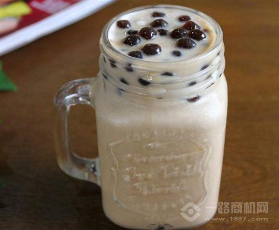 自由自在珍珠奶茶