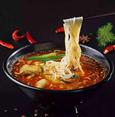 红汤烩酸菜米线
