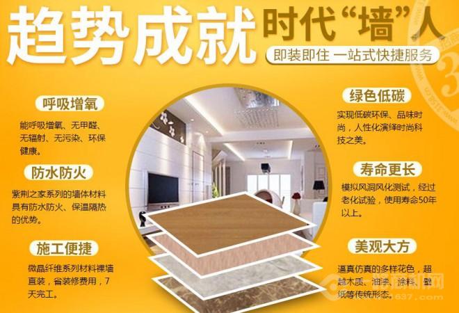 紫荆之家集成墙饰