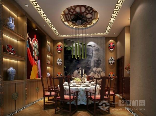 重庆洪崖洞码头老火锅