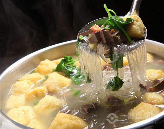 金鸳鸯鸭血粉丝