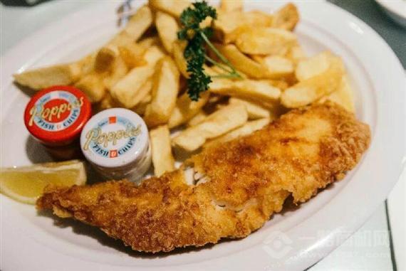 纯薯芋乐炸鱼薯条