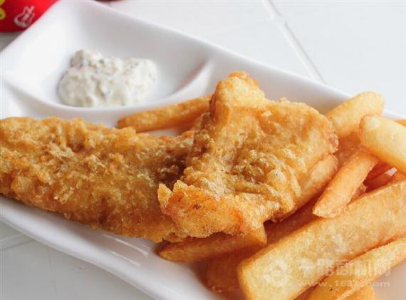 纯薯芋乐炸鱼薯条