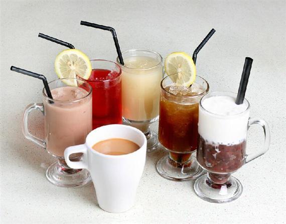 撞上一头牛奶茶