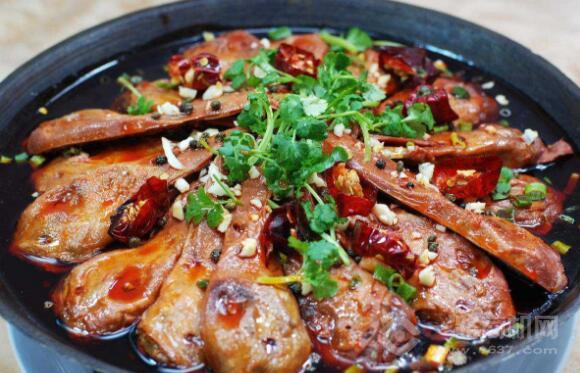 好吖好鸭干锅鸭头