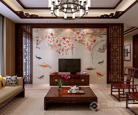 唐梦电视背景墙