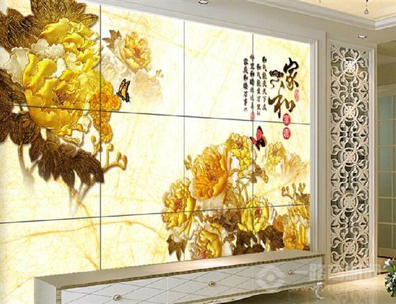 欧莱艺3D背景墙