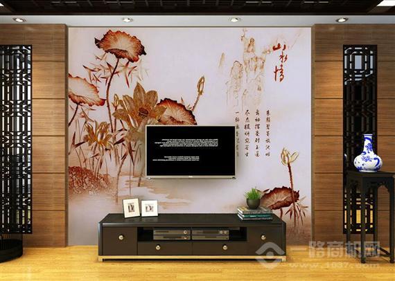 欧莱艺3D背景墙