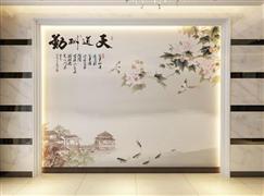 至尚藝術背景墻