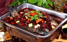暮色江邊烤魚