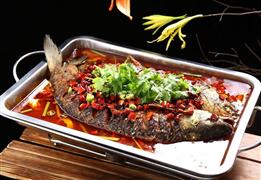 暮色江邊烤魚