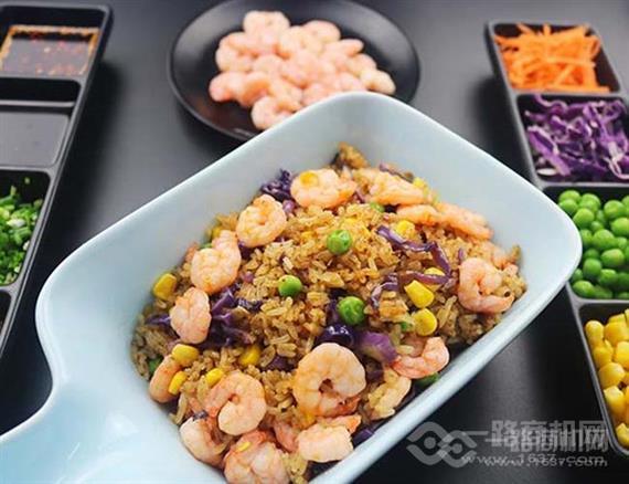 虾范炒饭泡面