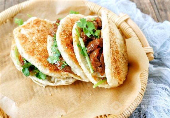 打虎英雄牛肉烧饼