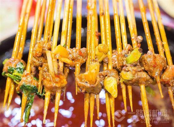 吃喜牛肉串串