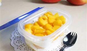 芒果盒子甜品
