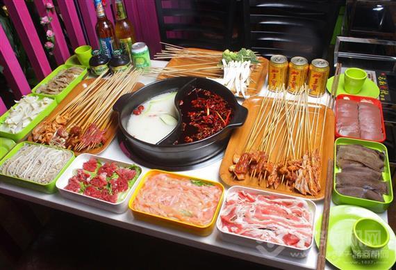 跑涮小郡肝串串香