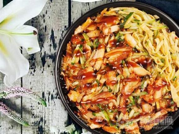 炊事班脆皮鸡烤肉饭