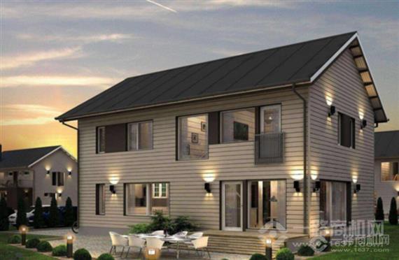 龙顶天轻钢别墅