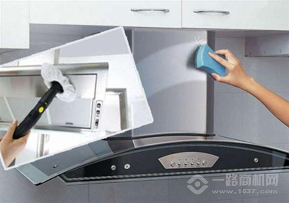 蓝睿大型油烟机清洗