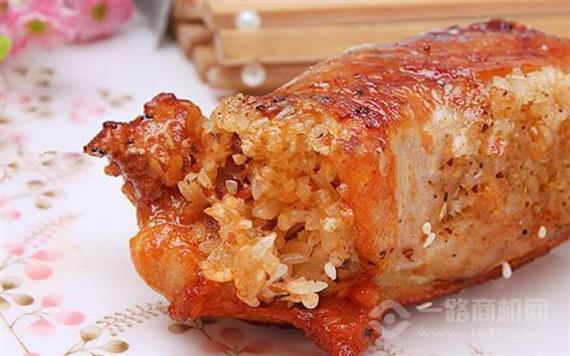 金嘴巴鸡翅包饭