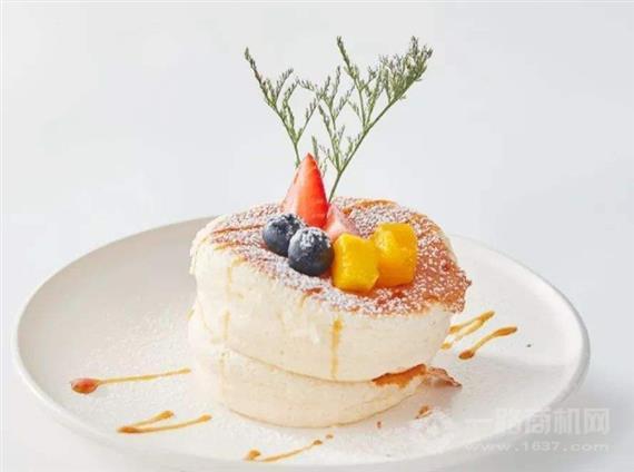 鲜的芙蕾甜品